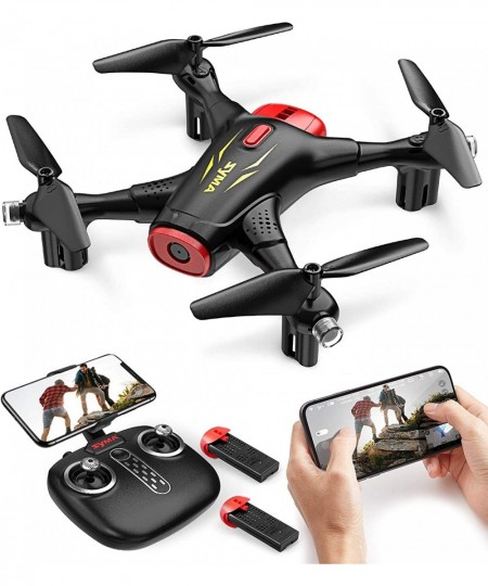 X400 Mini Drone with Camera for Adults & Kids 720P Wifi FPV Quadcopter with App Control Altitude Hold 3D Flip One Key Functio...