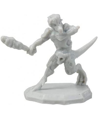 8 Unpainted Fantasy Kobold Mini Figures- All Unique Designs- 1" Hex-Sized Compatible with DND Dungeons and Dragons & Pathfind...