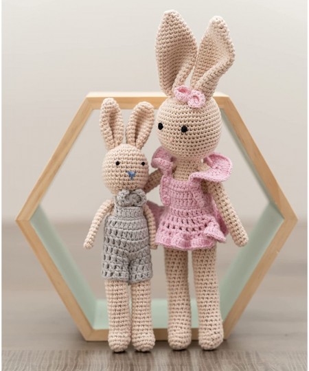 Bunny Family Bunny Son Handmade Bunny Crochet Plushie Doll Amigurumi Doll Baby / Toddler Doll (Bunny Son) $42.64 - Plush Figu...