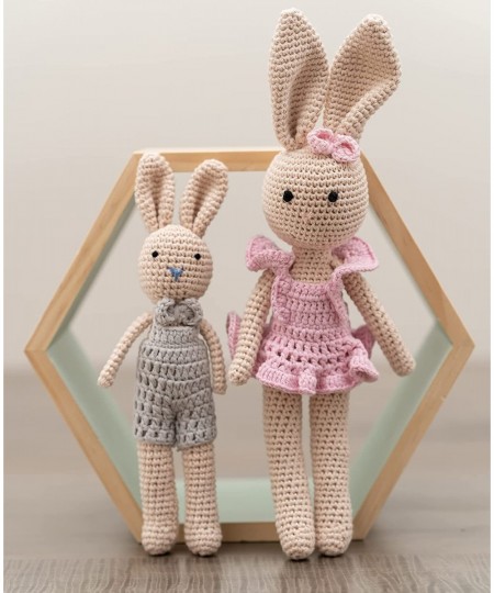 Bunny Family Bunny Son Handmade Bunny Crochet Plushie Doll Amigurumi Doll Baby / Toddler Doll (Bunny Son) $42.64 - Plush Figu...