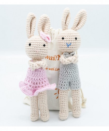 Bunny Family Bunny Son Handmade Bunny Crochet Plushie Doll Amigurumi Doll Baby / Toddler Doll (Bunny Son) $42.64 - Plush Figu...