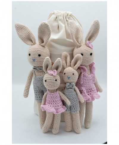 Bunny Family Bunny Son Handmade Bunny Crochet Plushie Doll Amigurumi Doll Baby / Toddler Doll (Bunny Son) $42.64 - Plush Figu...