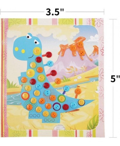 Mosaic Sticker Art Kits for Kids 12 Pcs Kids Art Craft Kits Sticker Puzzle Game DIY Cartoon Animal Learning Education Toys fo...