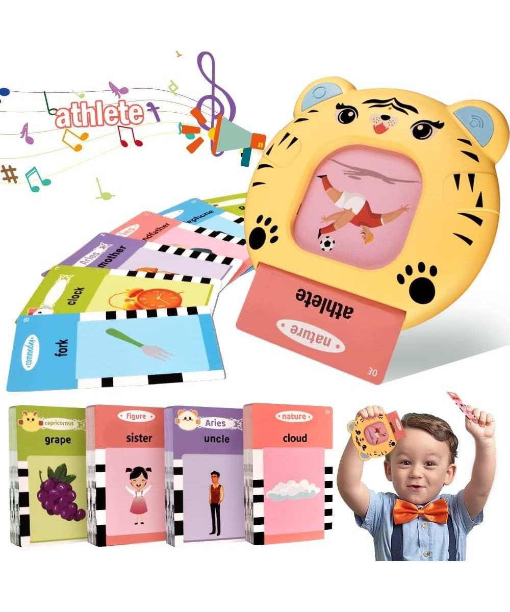 Talking Flash Cards Learning Toys Talking Flash Cards Toys for Preschool Kids Toddlers Learning Toy Machine Electronic Intera...