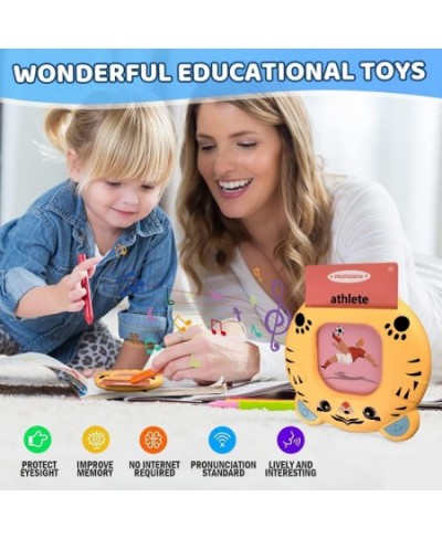 Talking Flash Cards Learning Toys Talking Flash Cards Toys for Preschool Kids Toddlers Learning Toy Machine Electronic Intera...