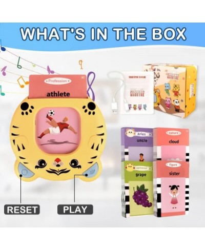 Talking Flash Cards Learning Toys Talking Flash Cards Toys for Preschool Kids Toddlers Learning Toy Machine Electronic Intera...