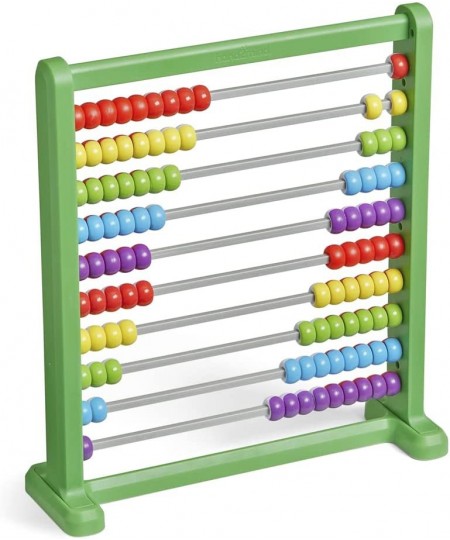 Double Sided Plastic 100 Bead Abacus Abacus for Kids Math Math Manipulatives Kindergarten Counting Rack for Kids Counters for...