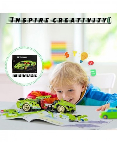 Building Block Car Toys for Boys Ages 6 7 8 9 10 11 12+ Years Old 70040 Top Toy Car Building Kits Pull-Back Building Car Toy ...