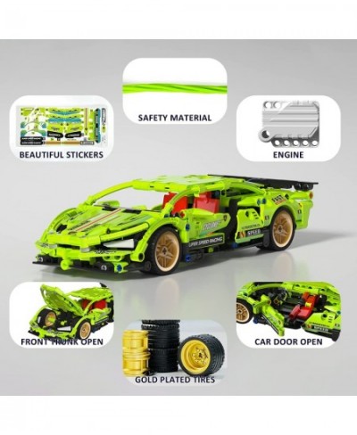 Building Block Car Toys for Boys Ages 6 7 8 9 10 11 12+ Years Old 70040 Top Toy Car Building Kits Pull-Back Building Car Toy ...