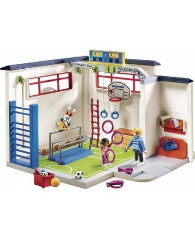 9454 Spielzeug-Turnhalle & 9457 Spielzeug-Hausmeister mit Kiosk $107.57 - Toy Building Sets