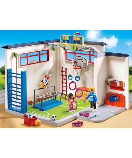 9454 Spielzeug-Turnhalle & 9457 Spielzeug-Hausmeister mit Kiosk $107.57 - Toy Building Sets