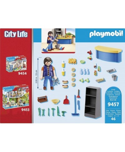 9454 Spielzeug-Turnhalle & 9457 Spielzeug-Hausmeister mit Kiosk $107.57 - Toy Building Sets