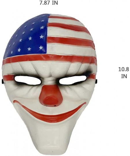 Payday Dallas Mask Halloween Party Props Cosplay Mask Masquerade Parties Costume Parties Carnival $22.32 - Kids' Dress-Up Acc...