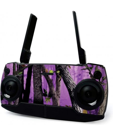 MightySkins Skin for DJI Mavic Mini Portable Drone Quadcopter - Purple Tree Camo | Protective Durable and Unique Vinyl Decal ...