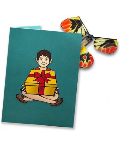 Adams Pranks and Magic Flying Butterfly Card Prank Complete with Greeting Card Ready to Load $16.11 - Gags & Practical Joke Toys