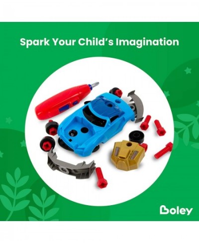 Take Apart Racer - 22 Piece Kids and Toddler Take Apart Car - Toy Car Race Car Set for Boys and Girls Ages 3 and Up - Take Ap...