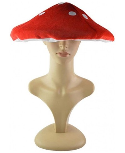 Red Mushroom Hat Toad Hat Mushroom Costume Party Funny Decoration Hat for Kids (White and Red) $15.68 - Kids' Party Hats