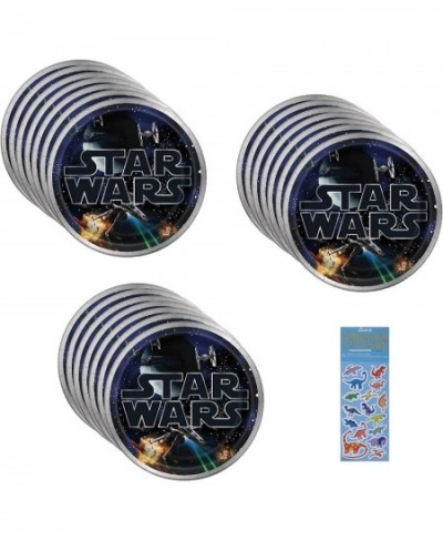 Star Wars Classic Birthday Party Supplies Bundle Pack includes Lunch Paper Plates - 24 Count $27.82 - Kids' Party Tableware