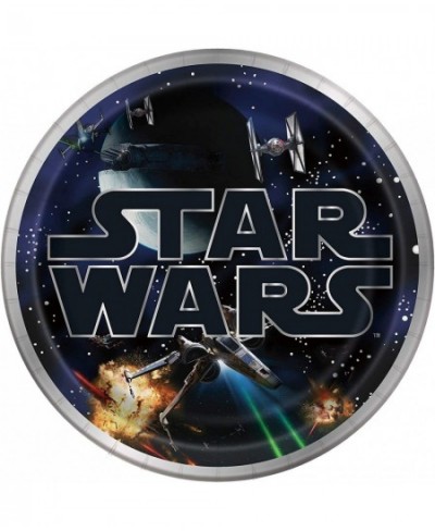 Star Wars Classic Birthday Party Supplies Bundle Pack includes Lunch Paper Plates - 24 Count $27.82 - Kids' Party Tableware