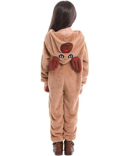 Christmas Costume Reindeer Child Pajamas Costume Unisex Deer Animal Onesie Party Jumpsuit $46.18 - Kids' Costumes