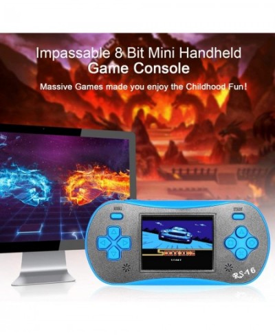 Handheld Game Player for Kids Adults- RS16 Portable Classic Game Controller Built-in 260 Game 2.5 inch LCD Retro Arcade Video...