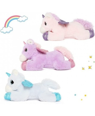 Unicorn Stuffed Animals 3 Piece Cute Unicorn Plush Toys Soft Gift for Kids Girlfriend 11.4inch $33.83 - Stuffed Animals & Ted...