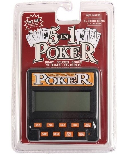 3 in 1 Gambling Handheld Video Game Pack - Solitaire Handheld Game - Blackjack Handheld Game - Poker Handheld Game $65.15 - K...