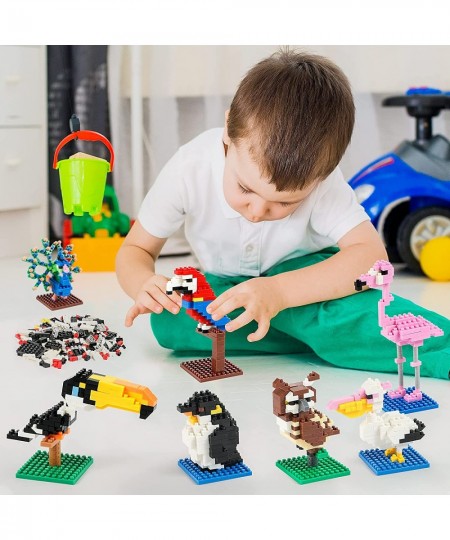 12 PCS Party Favors for Kids Mini Animals Building Blocks Sets Birds Party Favor Blocks Set $35.21 - Toy Building Sets