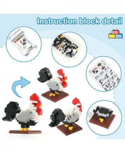 12 PCS Party Favors for Kids Mini Animals Building Blocks Sets Birds Party Favor Blocks Set $35.21 - Toy Building Sets