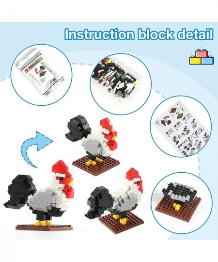 12 PCS Party Favors for Kids Mini Animals Building Blocks Sets Birds Party Favor Blocks Set $35.21 - Toy Building Sets