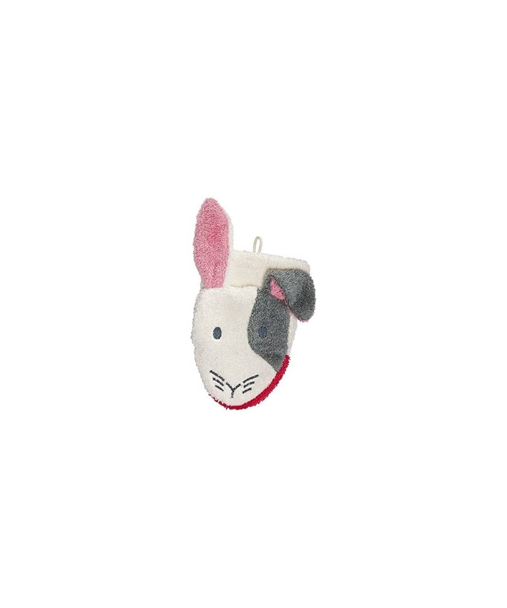 Organic Cotton Washcloth Mitt Bunny Rabbit Puppet Child Size $26.58 - Hand Puppets