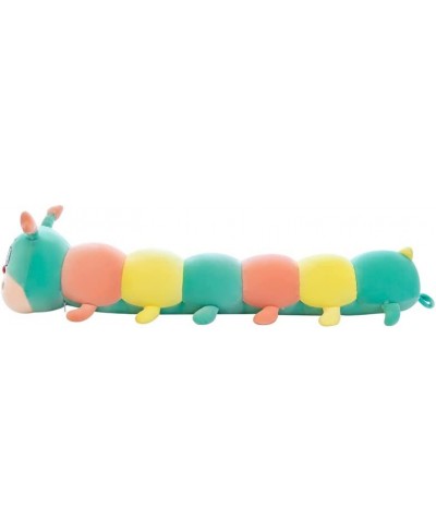 27.5 Inch Caterpillar Stuffed Animals Colorful Caterpillar Plush Toys Hugging Pillow Novelty Jumbo Soft Caterpillar Plushies ...