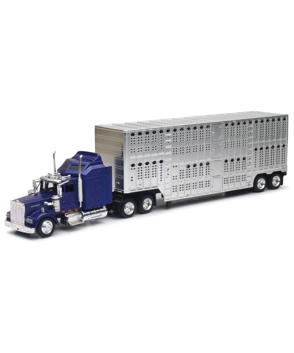 1/43 D/C Kenworth W900 Pot Belly Livestock Trailer $60.42 - Kids' Play Trucks