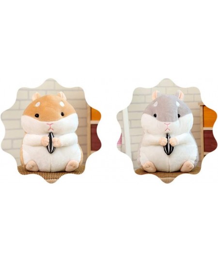 Cute Hamster Toy Stuffed Animal Plush Toy Kids Hugging Pillow Baby Stuffed Animal Sleeping Doll Toddler Birthday Gift Toys $3...