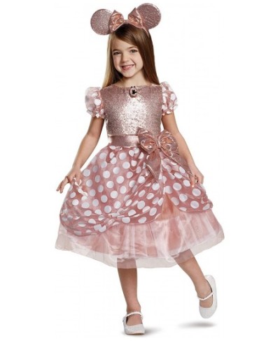 Rose Gold Minnie Deluxe Child Costume $61.73 - Kids' Costumes