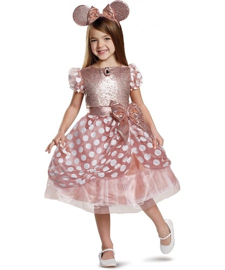 Rose Gold Minnie Deluxe Child Costume $61.73 - Kids' Costumes