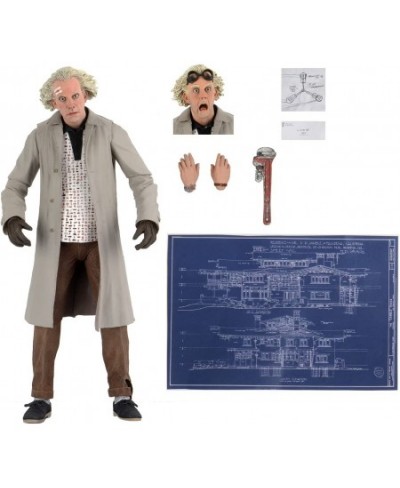 Back to The Future Ultimate Doc Brown - 7" Action Figure - NECA $54.83 - Action Figures