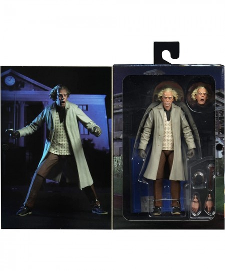 Back to The Future Ultimate Doc Brown - 7" Action Figure - NECA $54.83 - Action Figures