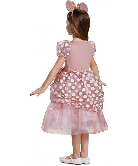 Rose Gold Minnie Deluxe Child Costume $61.73 - Kids' Costumes