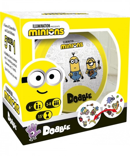 | Dobble Minions | Card Game | Ages 6+ | 2-8 Players | 15 Minutes Playing Time $39.55 - Card Games