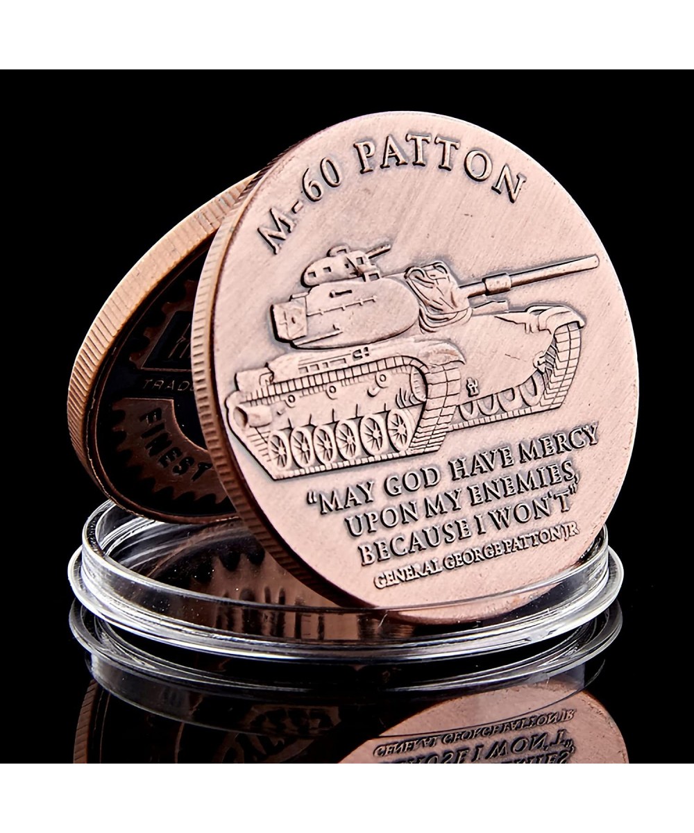 American Military Challenge Coin U.S . Army M-60 Patton Tank Souvenir Coin $17.72 - Gags & Practical Joke Toys