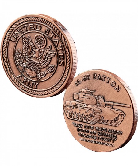 American Military Challenge Coin U.S . Army M-60 Patton Tank Souvenir Coin $17.72 - Gags & Practical Joke Toys