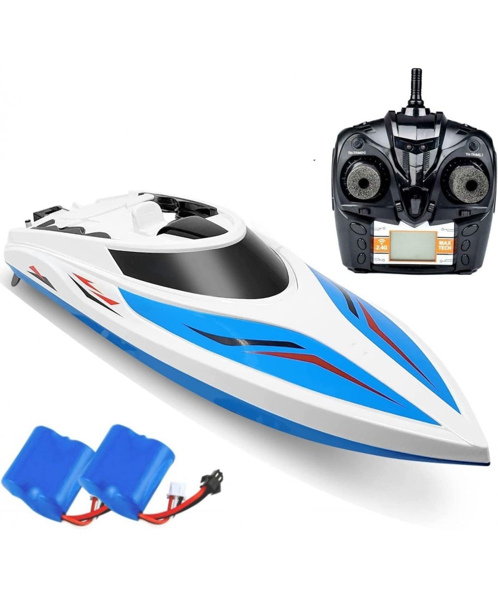 H102 Rc Boat 2.4GHz High Speed Remote Control Boats for Kids and Adults. Electric RC Racing Boat Toy for Boys Girls Outdoor U...