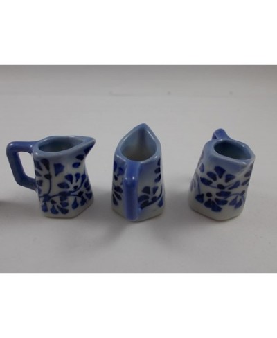 3pc Miniatures Antique Jug Vase Vintage Furniture Chinese Dollhouse Jar Pot Lot $17.58 - Dollhouse Accessories