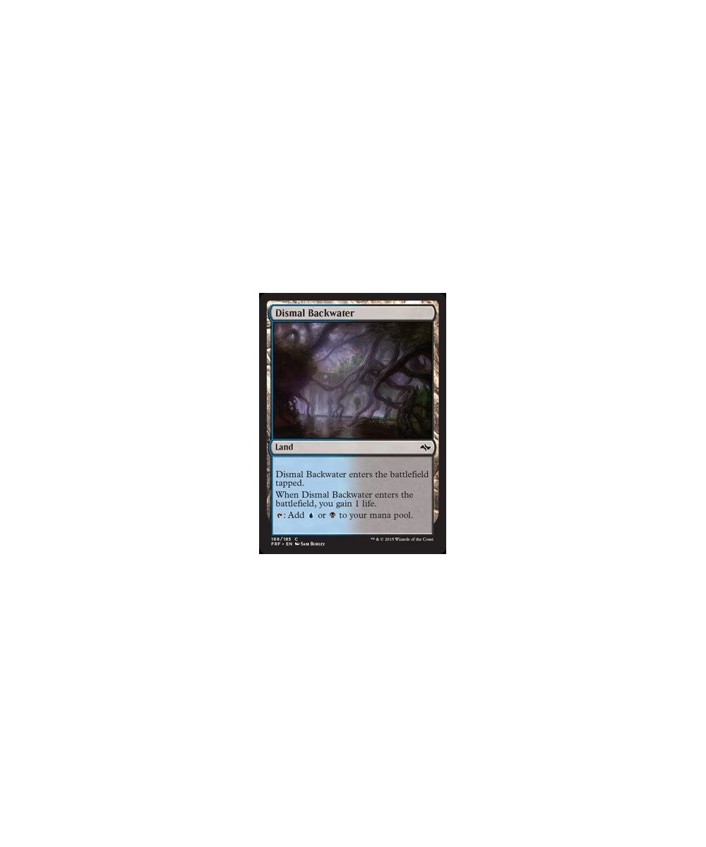 Dismal Backwater (168/185) - Fate Reforged - Foil $11.58 - Card Games