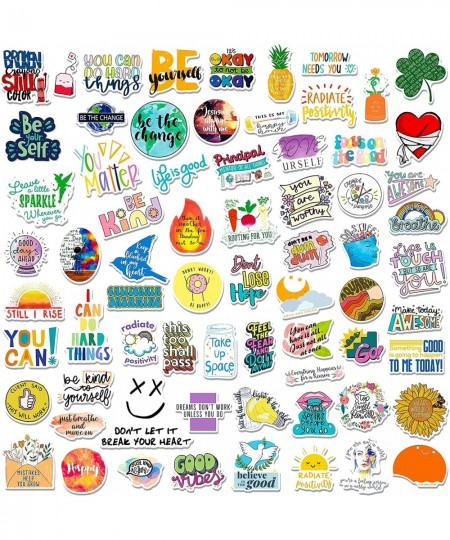 Inspirational Affirmation Stickers 200pcs Motivational Positive Scrapbook Stickers for Journaling Waterproof Vinyl Aesthtic S...