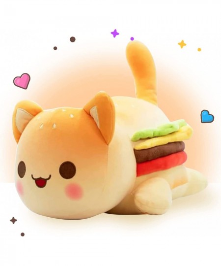 Cute Hamburger Cat Stuffed Animal Plush Soft Meemeows Cat Plush Doll Birthday Party Gift for Kids Girlfriend and Sisters $37....