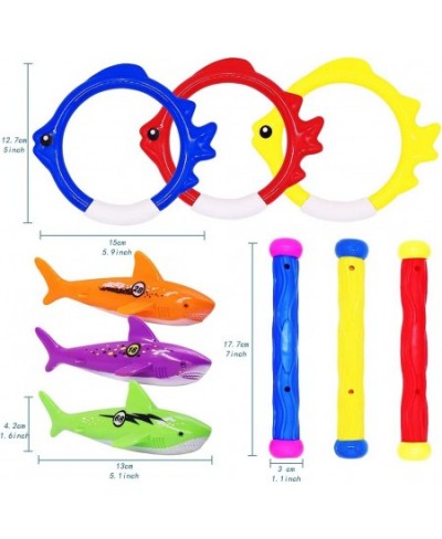 Pool Toys 32 Pack Summer Pool Diving Toys for Kids Fun Swimming Pool Games Sinking Toy Set swim dive toys Underwater Diving G...