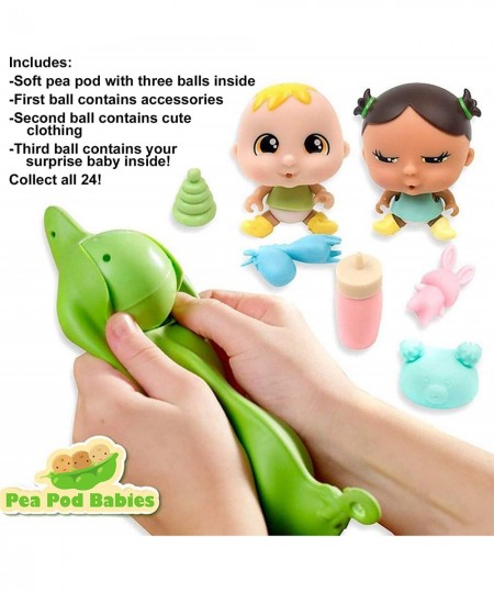 Pea Pod Babies - Beach Party Set - Over 30 Pieces Including Two Mini Collectible Dolls $51.52 - Dolls