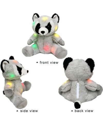 Light up Raccoon Stuffed Animal LED Glow Soft Plush Toy Colorful Companion Birthday Christmas for Kids 10'' $26.11 - Stuffed ...